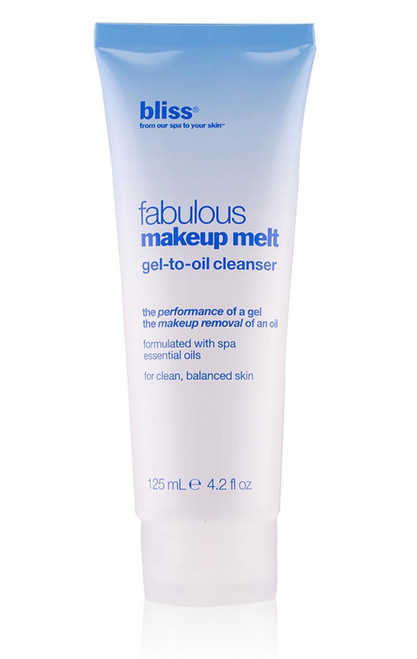 BLISS FABULOUS MAKEUP MELT GEL-TO-OIL CLEANSER 4.2 OZ