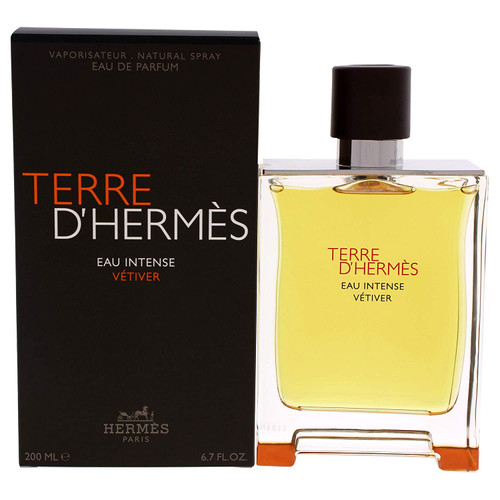 TERRE D'HERMES EAU INTENSE VETIVER 6.7 EAU DE PARFUM SPRAY FOR MEN