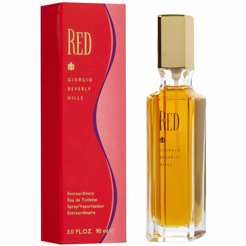 GIORGIO RED 3 OZ EAU DE TOILETTE SPRAY FOR WOMEN GIORGIO RED 3 OZ EAU DE TOILETTE SPRAY FOR WOMEN