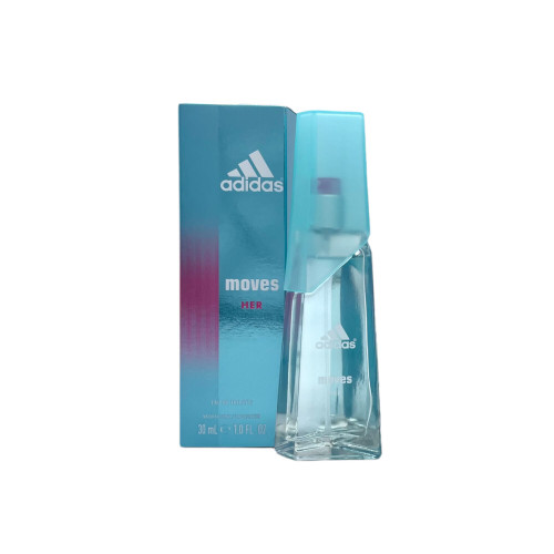 ADIDAS MOVES 1 OZ EAU DE TOILETTE SPRAY FOR WOMEN ADIDAS MOVES 1 OZ EAU DE TOILETTE SPRAY FOR WOMEN