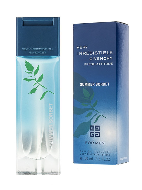 GIVENCHY VERY IRRESISTIBLE FRESH ATTITUDE SUMMER SORBET 3.3 EAU DE TOILETTE SPRAY