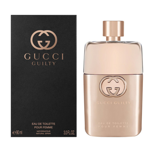 GUCCI GUILTY POUR FEMME 3 OZ EAU DE TOILETTE SPRAY GUCCI GUILTY POUR FEMME 3 OZ EAU DE TOILETTE SPRAY
