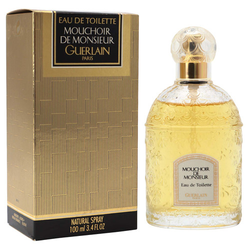 GUERLAIN MOUCHOIR DE MONSIEUR 3.3 EAU DE TOILETTE SPRAY FOR MEN