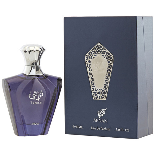 AFNAN TURATHI BLUE 3 OZ EAU DE PARFUM SPRAY FOR MEN AFNAN TURATHI BLUE 3 OZ EAU DE PARFUM SPRAY FOR MEN