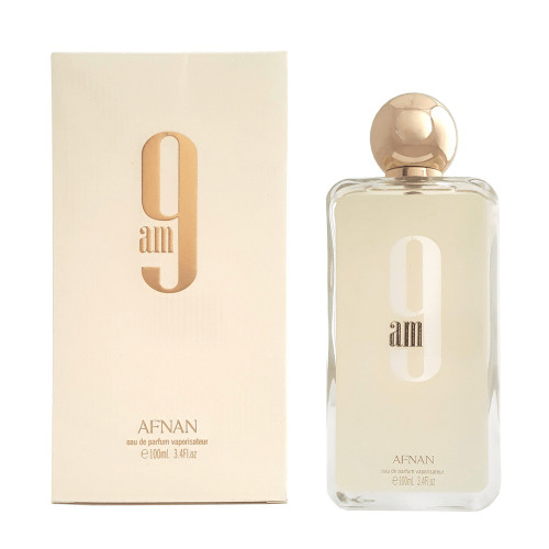 AFNAN 9 AM 3.4 EAU DE PARFUM SPRAY FOR MEN AFNAN 9 AM 3.4 EAU DE PARFUM SPRAY FOR MEN