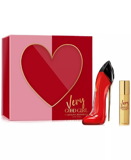 CAROLINA HERRERA VERY GOOD GIRL 2 PCS SET: 2.7 EAU DE PARFUM SPRAY + 0.34 EAU DE PARFUM SPRAY