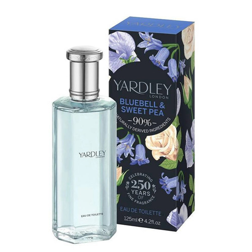YARDLEY BLUEBELL & SWEET PEA 4.2 EAU DE TOILETTE SPRAY FOR WOMEN YARDLEY BLUEBELL & SWEET PEA 4.2 EAU DE TOILETTE SPRAY FOR WOMEN