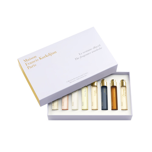 MAISON FRANCIS KURKDJIAN 8 PCS SET FOR WOMEN: AQUA MEDIA COLOGNE FORTE 0.37 + A LA ROSE 0.37 + 724 0.37 + PETIT MATIN 0.37 + GENTLE FLUIDITY GOLD 0.37 + OUD SATIN MOOD 0.37 + GRAND SOIR 0.37 + BACCARAT ROUGE 540 0.37 ALL ARE SPRAYS MAISON FRANCIS KURKDJIAN 8 PCS SET FOR WOMEN: AQUA MEDIA COLOGNE FORTE 0.37 + A LA ROSE 0.37 + 724 0.37 + PETIT MATIN 0.37 + GENTLE FLUIDITY GOLD 0.37 + OUD SATIN MOOD 0.37 + GRAND SOIR 0.37 + BACCARAT ROUGE 540 0.37 ALL ARE SPRAYS