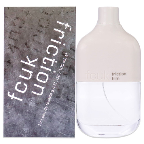 FCUK FRICTION 3.4 EAU DE TOILETTE SPRAY FOR MEN. FCUK FRICTION 3.4 EAU DE TOILETTE SPRAY FOR MEN.