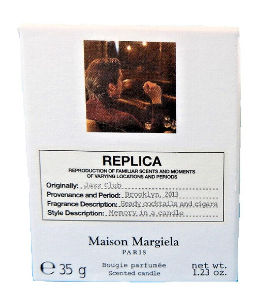 MAISON MARGIELA REPLICA JAZZ CLUB 1.23 CANDLE MAISON MARGIELA REPLICA JAZZ CLUB 1.23 CANDLE