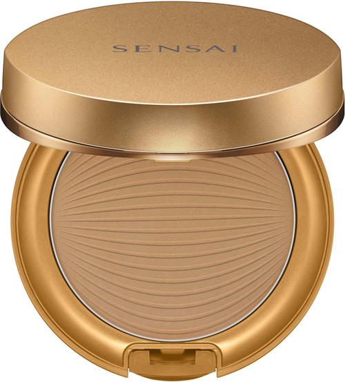 SENSAI SILKY BRONZE NATURAL VEIL COMPACT 0.29 FOUNDATION SPF 20 SC04 DARK