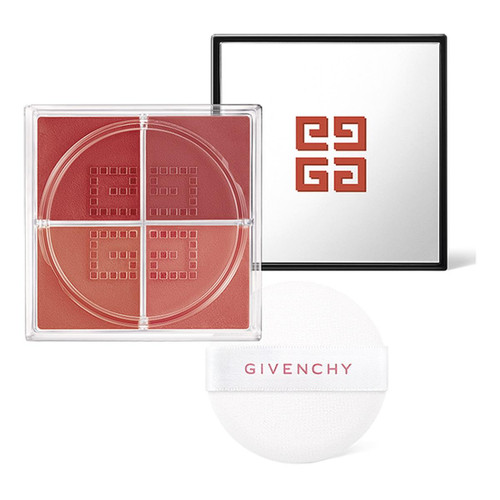 GIVENCHY PRISME LIBRE 0.15 4 COLOR LOOSE POWDER BLUSH 06 FLANELLE RUBIS