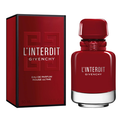 GIVENCHY L'INTERDIT ROUGE ULTIME 1.7 EAU DE PARFUM SPRAY FOR WOMEN GIVENCHY L'INTERDIT ROUGE ULTIME 1.7 EAU DE PARFUM SPRAY FOR WOMEN