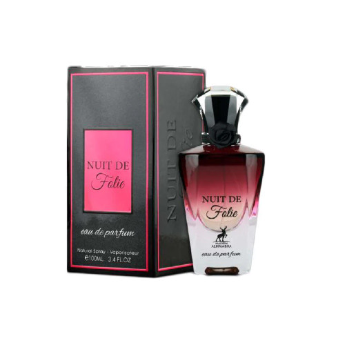 ALHAMBRA NUIT DE FOLIE 3.4 EAU DE PARFUM SPRAY FOR WOMEN