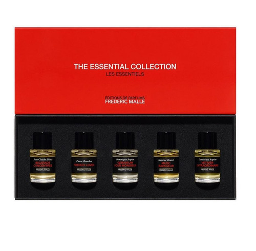 FREDERIC MALLE 5 X 0.24 MINI SET FOR MEN: BIGARADE CONCENTREE EAU DE TOILETTE + FRENCH LOVER EAU DE PARFUM + GERANIUM POUR MONSIEUR EAU DE PARFUM + MUSC RAVAGEUR EAU DE PARFUM + VETIVER EXTRAORDINAIRE EAU DE PARFUM FREDERIC MALLE 5 X 0.24 MINI SET FOR MEN: BIGARADE CONCENTREE EAU DE TOILETTE + FRENCH LOVER EAU DE PARFUM + GERANIUM POUR MONSIEUR EAU DE PARFUM + MUSC RAVAGEUR EAU DE PARFUM + VETIVER EXTRAORDINAIRE EAU DE PARFUM
