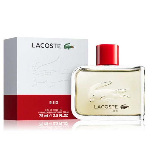 LACOSTE RED 2.5 EAU DE TOILETTE SPRAY FOR MEN.