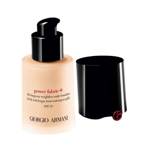 ARMANI POWER FABRIC 1 OZ ULTRA LONGWEAR WEIGHTLESS MATTE FOUNDATION 2.75 ARMANI POWER FABRIC 1 OZ ULTRA LONGWEAR WEIGHTLESS MATTE FOUNDATION 2.75
