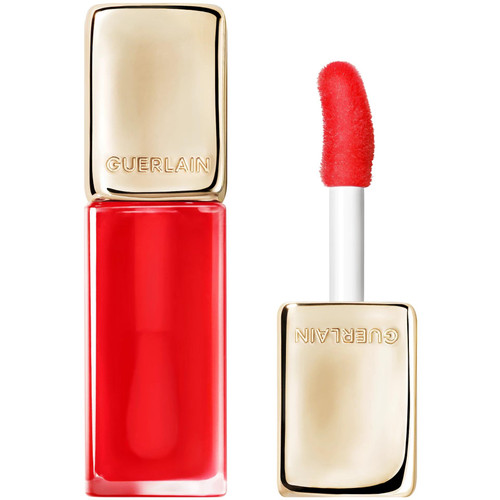 GUERLAIN KISSKISS BEE GLOW OIL 0.32 LIP PLUMPING OIL #775 POPPY GLOW