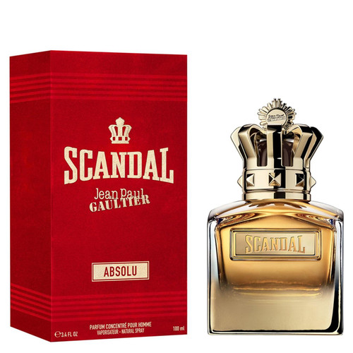JEAN PAUL GAULTIER SCANDAL ABSOLU 3.4 PARFUM SPRAY FOR MEN