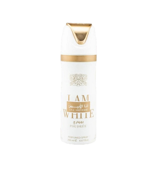 LATTAFA ANA ABIYEDH I AM WHITE POUDREE 6.7 PERFUMED SPRAY FOR WOMEN LATTAFA ANA ABIYEDH I AM WHITE POUDREE 6.7 PERFUMED SPRAY FOR WOMEN
