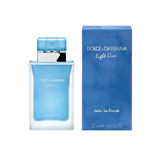 DOLCE & GABBANA LIGHT BLUE EAU INTENSE 0.84 EAU DE TOILETTE SPRAY FOR WOMEN