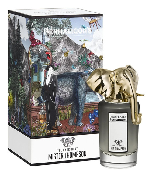 PENHALIGON'S THE OMNISCIENT MR THOMPSON 2.5 EAU DE PARFUM SPRAY FOR MEN PENHALIGON'S THE OMNISCIENT MR THOMPSON 2.5 EAU DE PARFUM SPRAY FOR MEN