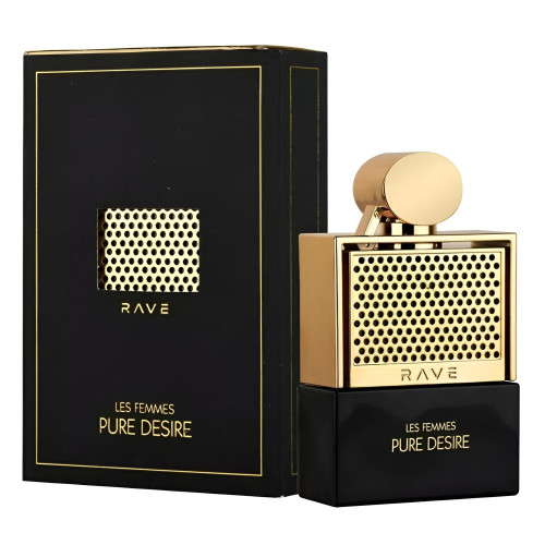 LATTAFA RAVE PURE DESIRE GOLD 3.4 EAU DE PARFUM SPRAY FOR WOMEN