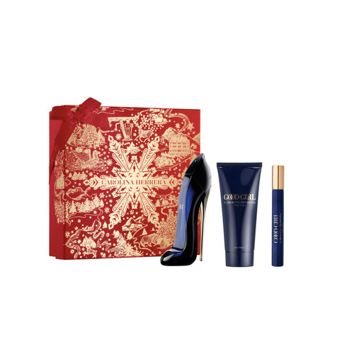 CAROLINA HERRERA GOOD GIRL 3 PCS SET: 2.7 EAU DE PARFUM SPRAY + 0.34 EAU DE PARFUM SPRAY + 3.4 BODY LOTION CAROLINA HERRERA GOOD GIRL 3 PCS SET: 2.7 EAU DE PARFUM SPRAY + 0.34 EAU DE PARFUM SPRAY + 3.4 BODY LOTION