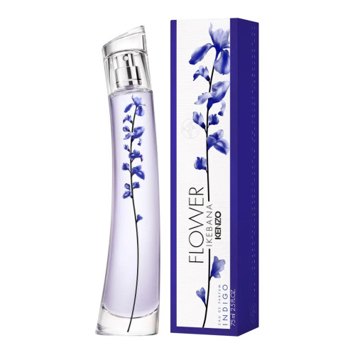 KENZO FLOWERS IKEBANA INDIGO 2.5 EAU DE PARFUM SPRAY FOR WOMEN KENZO FLOWERS IKEBANA INDIGO 2.5 EAU DE PARFUM SPRAY FOR WOMEN