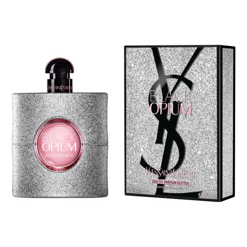YSL BLACK OPIUM GLITTER 3 OZ EAU DE PARFUM SPRAY FOR WOMEN YSL BLACK OPIUM GLITTER 3 OZ EAU DE PARFUM SPRAY FOR WOMEN