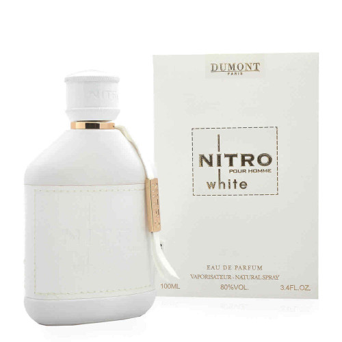 NITRO WHITE DUMONT PARIS POUR HOMME 3.4 EAU DE PARFUM SPRAY NITRO WHITE DUMONT PARIS POUR HOMME 3.4 EAU DE PARFUM SPRAY