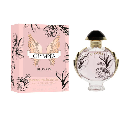 PACO RABANNE OLYMPEA BLOSSOM 1 OZ EAU DE PARFUM SPRAY FOR WOMEN.