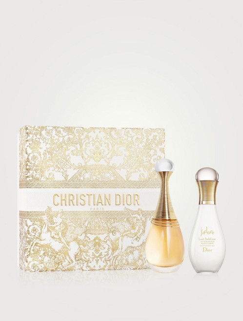 J'ADORE 2 PCS SET FOR WOMEN: 1.7 EAU DE PARFUM SPRAY + SUBLIME 2.5 BEAUTIFYING BODY MILK