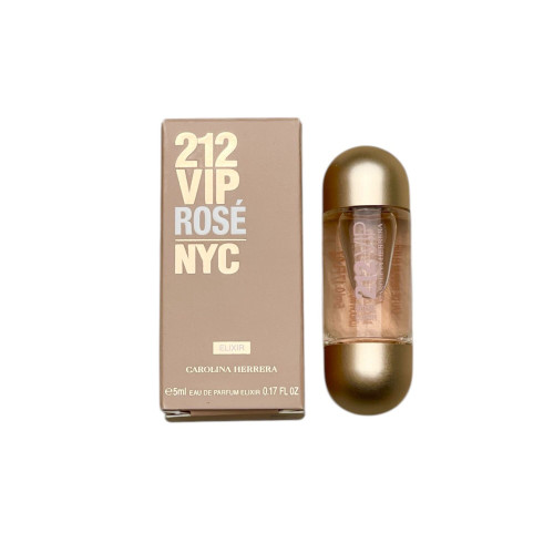 212 VIP ROSE ELIXIR 5 ML EAU DE PARFUM ELIXIR MINI FOR WOMEN 212 VIP ROSE ELIXIR 5 ML EAU DE PARFUM ELIXIR MINI FOR WOMEN