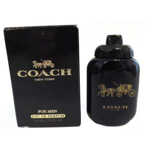 COACH NEW YORK 4.5 ML EAU DE PARFUM MINI FOR MEN