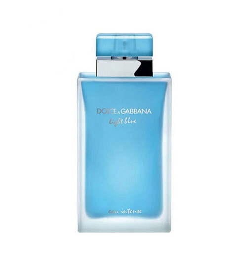 DOLCE & GABBANA LIGHT BLUE EAU INTENSE TESTER 3.3 EAU DE PARFUM SPRAY FOR WOMEN.
