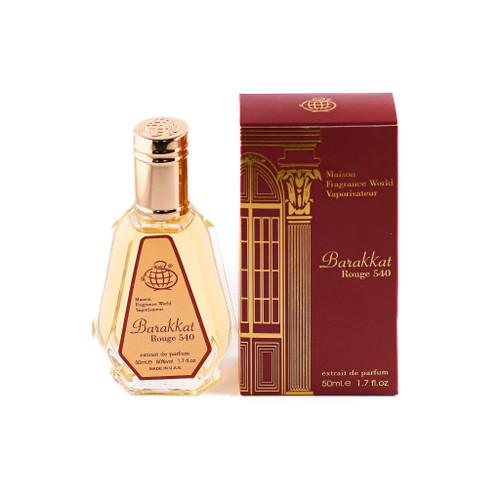 FRAGRANCE WORLD BARAKKAT ROUGE 540 1.7 EXTRAIT DE PARFUM SPRAY