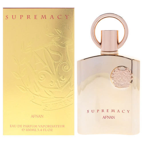 AFNAN SUPREMACY GOLD 3.4 EAU DE PARFUM SPRAY FOR MEN