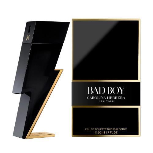 CAROLINA HERRERA BAD BOY 1.7 EAU DE TOILETTE SPRAY.