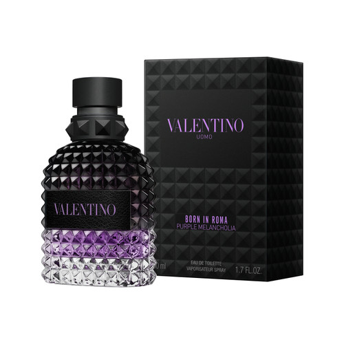 VALENTINO UOMO BORN IN ROMA PURPLE MELANCHOLIA 1.7 EAU DE TOILETTE SPRAY FOR MEN