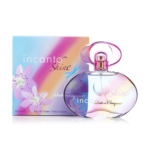 SALVATORE FERRAGAMO INCANTO SHINE 3.4 EAU DE TOILETTE SPRAY.