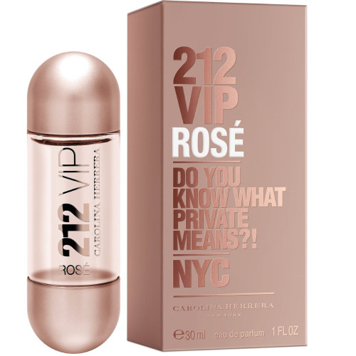 212 VIP ROSE 1 OZ EAU DE PARFUM SPRAY FOR WOMEN.