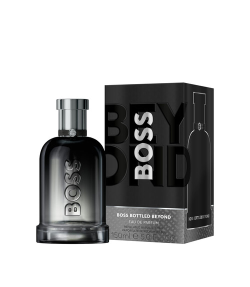 HUGO BOSS BOTTLED BEYOND 5 OZ EAU DE PARFUM SPRAY FOR MEN REFILLABLE