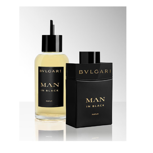 BVLGARI MAN IN BLACK 6.7 PARFUM SPRAY REFILLABLE FOR MEN