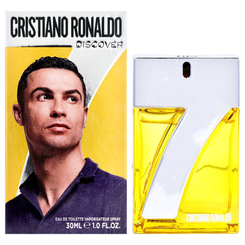 CRISTIANO RONALDO CR7 DISCOVER 1 OZ EAU DE TOILETTE SPRAY FOR MEN