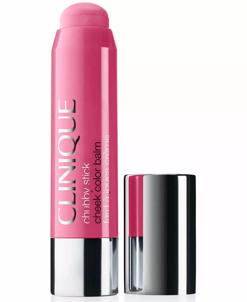 CLINIQUE 0.21 CHUBBY STICK CHEEK COLOR BALM CREAM BLUSH POPPIN' PINK