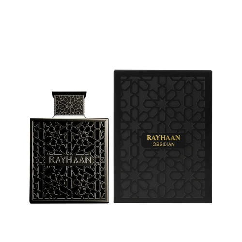 RAYHAAN OBSIDIAN 3.4 EAU DE PARFUM SPRAY FOR MEN
