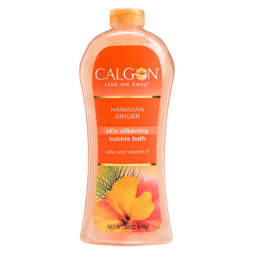 CALGON HAWAIIAN GINGER 30 OZ BUBBLE BATH