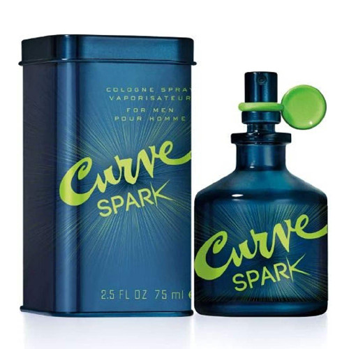 LIZ CLAIBORNE CURVE SPARK 2.5 COLOGNE SPRAY FOR MEN