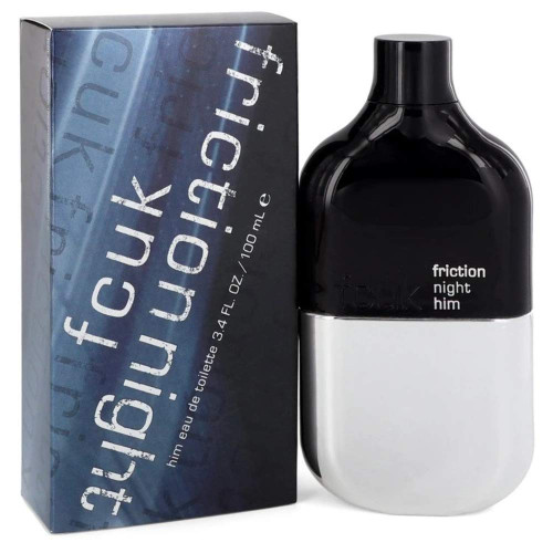 FCUK FRICTION NIGHT 3.4 EAU DE TOILETTE SPRAY FOR MEN